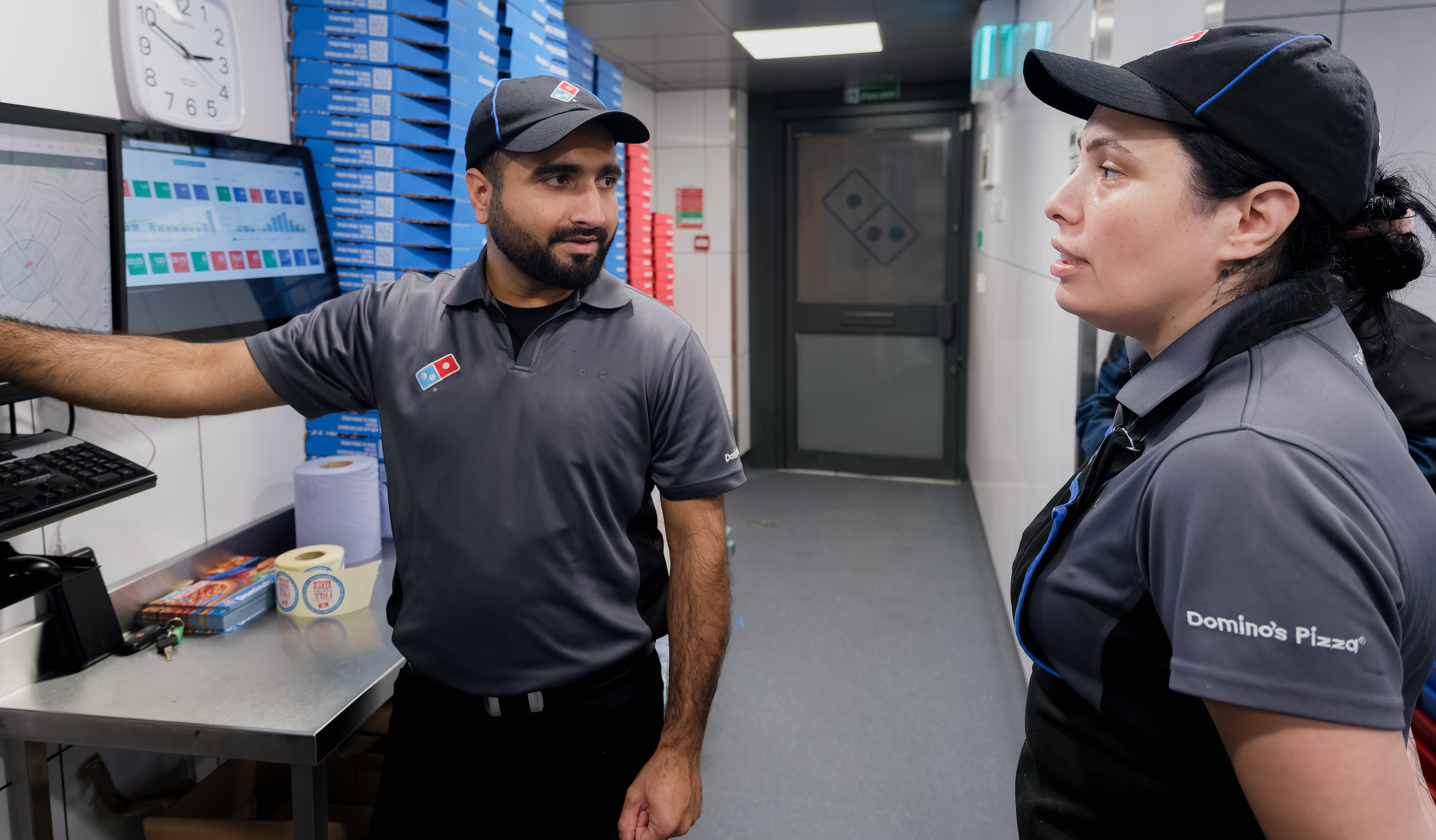 regional Manager - speaking to colleague